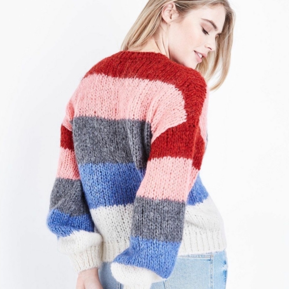 FRESHMAN 1996 Cozy Colorblock sweater-med